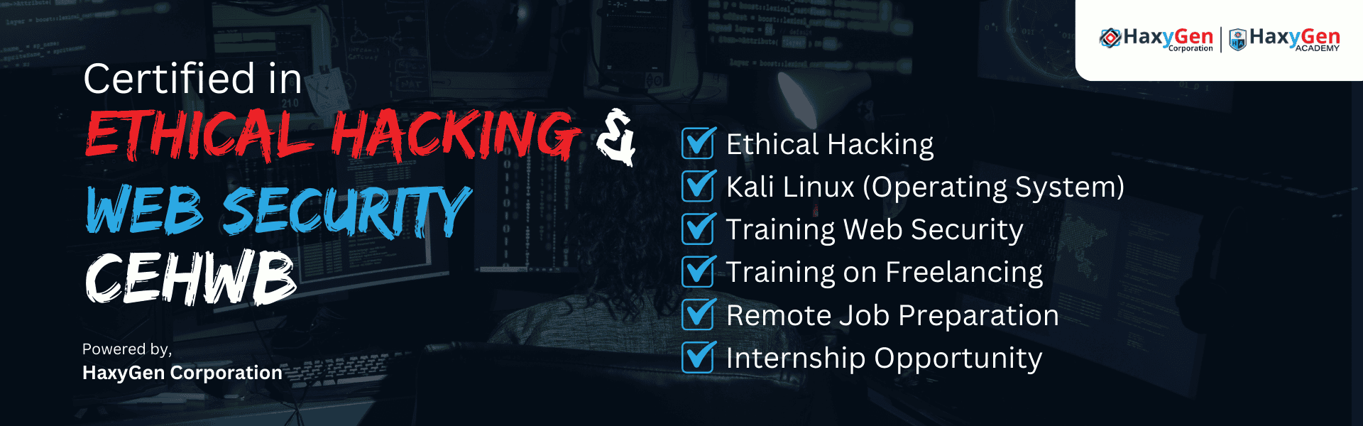 Certified in ethical Hacking and web security